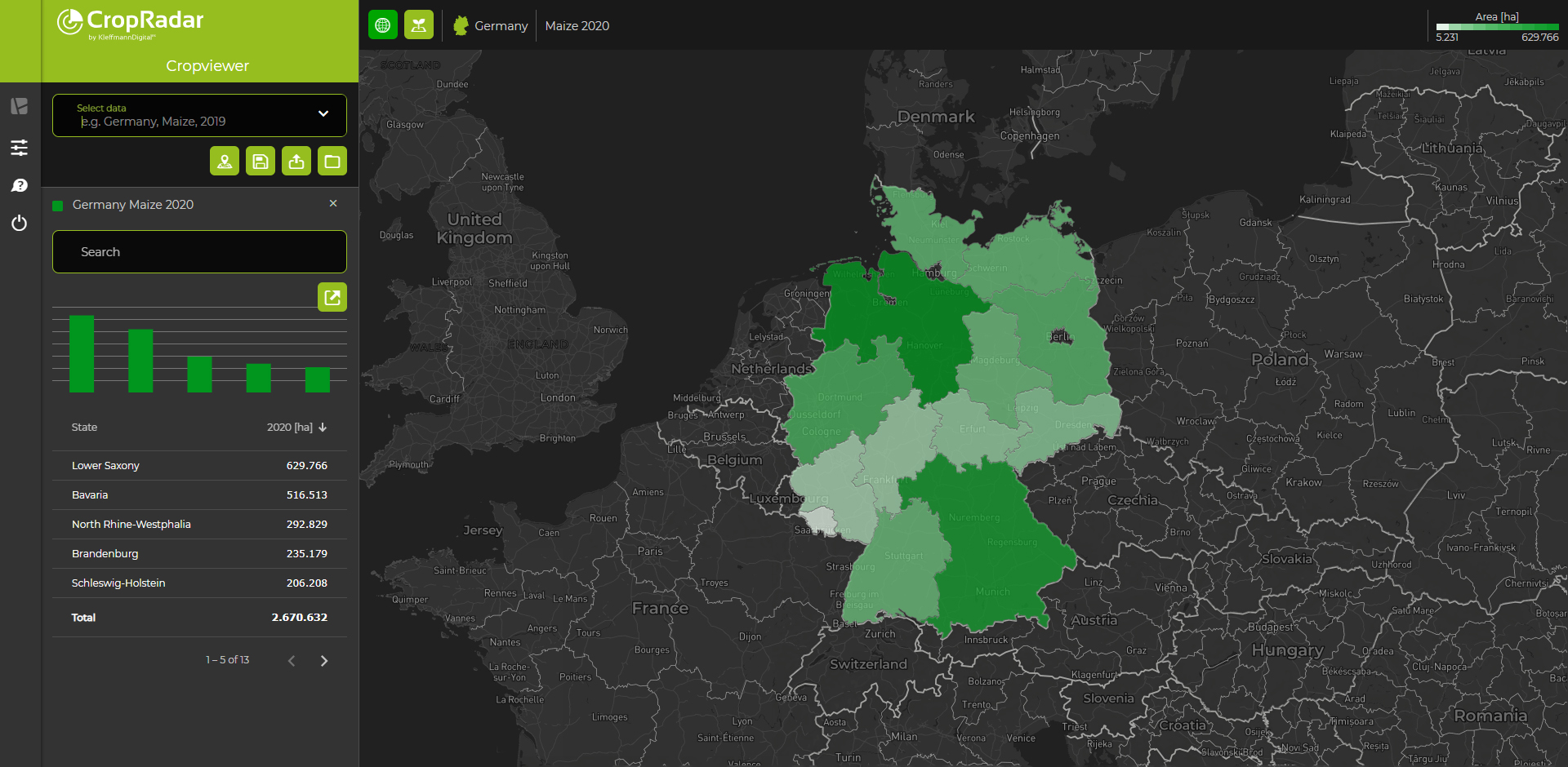 Read more about the article CropRadar Portal – Neues Look and Feel